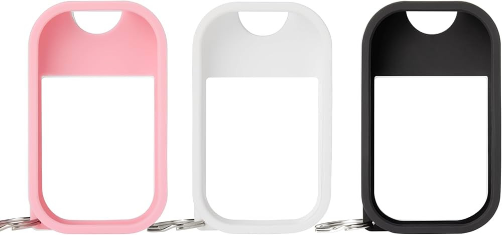 Touchland Hand Sanitizer Mist Case TRIO SET (White, Pink, Black), Protective and Stylish Hand San... | Amazon (US)