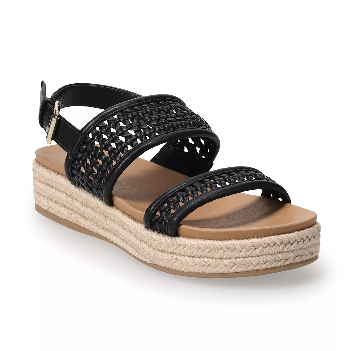 LC Lauren Conrad Rylandd Women's Woven Sling Back Sandals | Kohl's