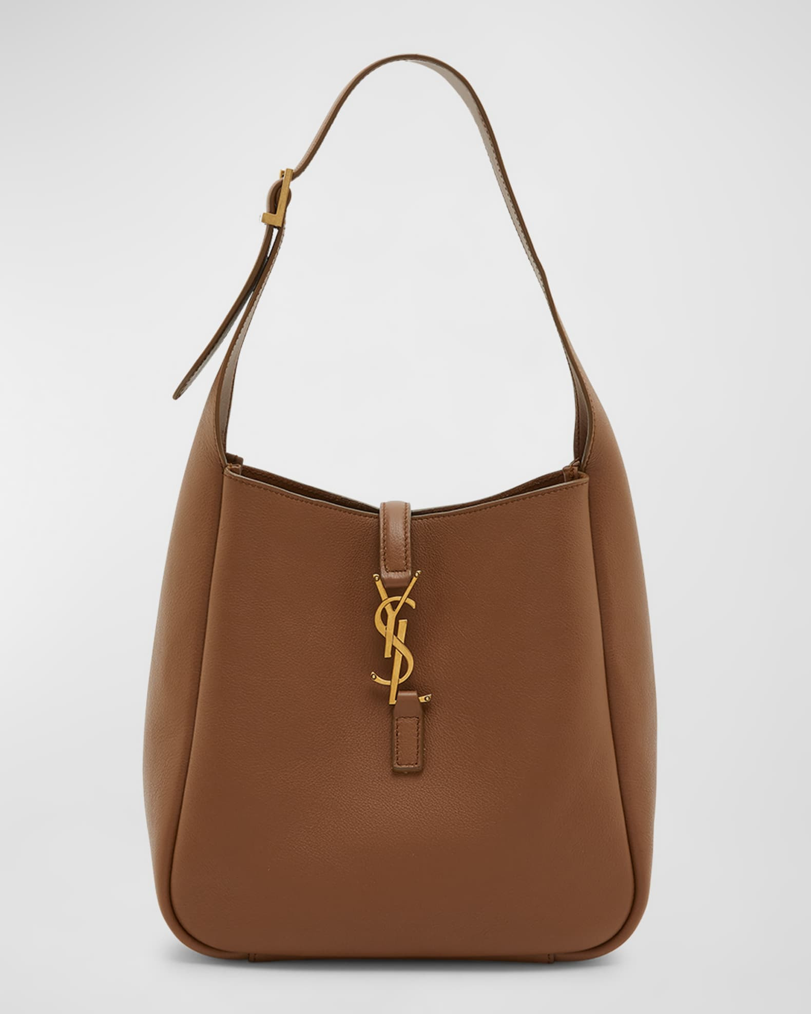 Le 5 À 7 YSL Leather Hobo Bag | Neiman Marcus