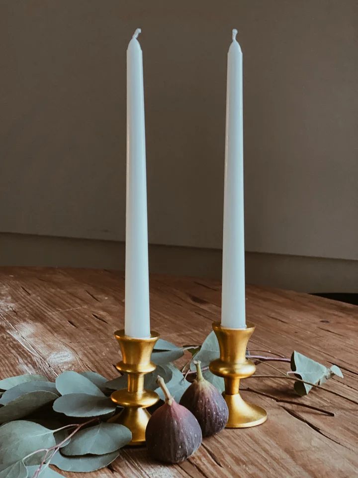 Vintage-Inspired Mini Candlesticks, Set of 2 | Verishop