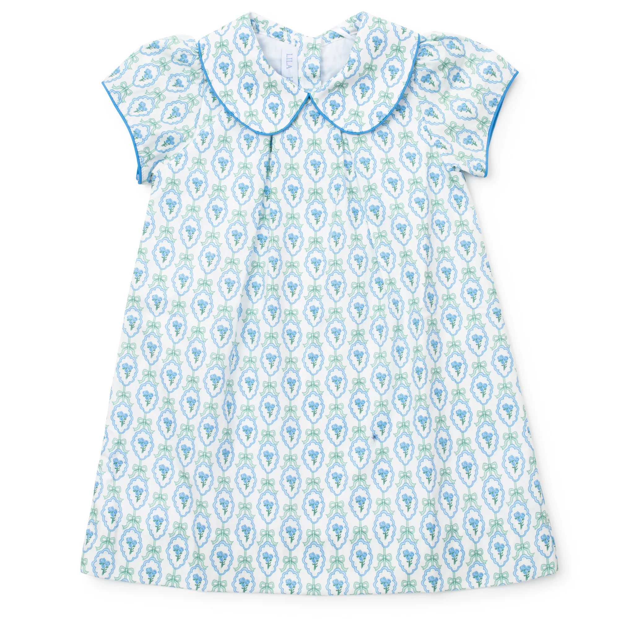Kate Girls' Woven Dress Hampton Blooms | Lila and Hayes