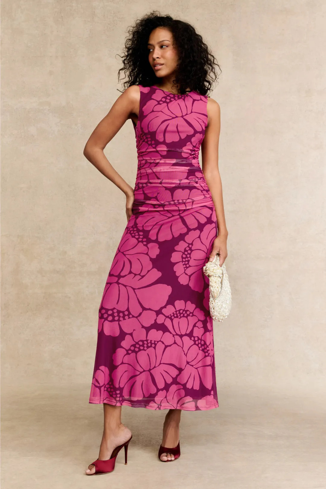 Persephone Mesh Midi Dress | Rent the Runway