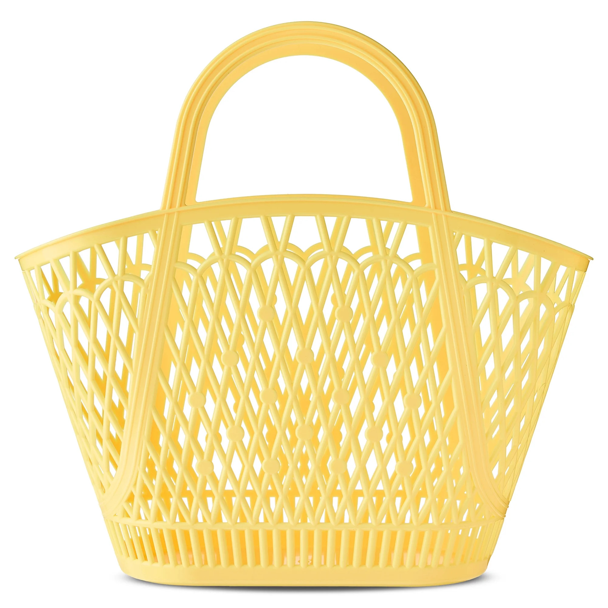Jelly Tote, Yellow, 16" x 15", Easter by Way To Celebrate | Walmart (US)