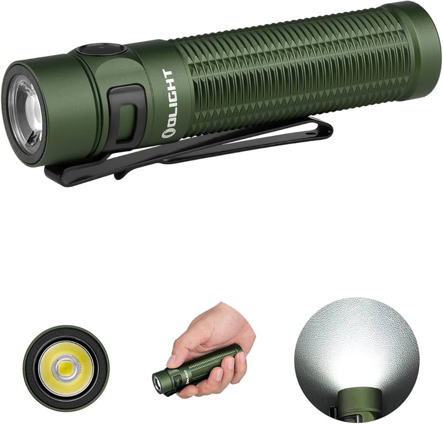 OLIGHT Baton3 Pro Max 2500 Lumens Rechargeable Compact EDC Flashlights with Safety Proximity Sens... | Amazon (US)