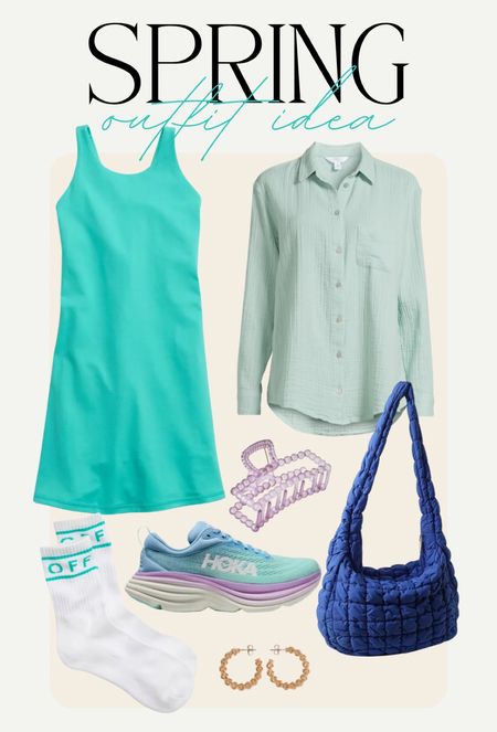 Casual spring outfit idea! I just love this play on colors! 🦋🪻🩵


Athletic dress, casual outfit, button up, spring summer 2024, hoka, quilted bag

#LTKSeasonal #LTKstyletip #LTKshoecrush