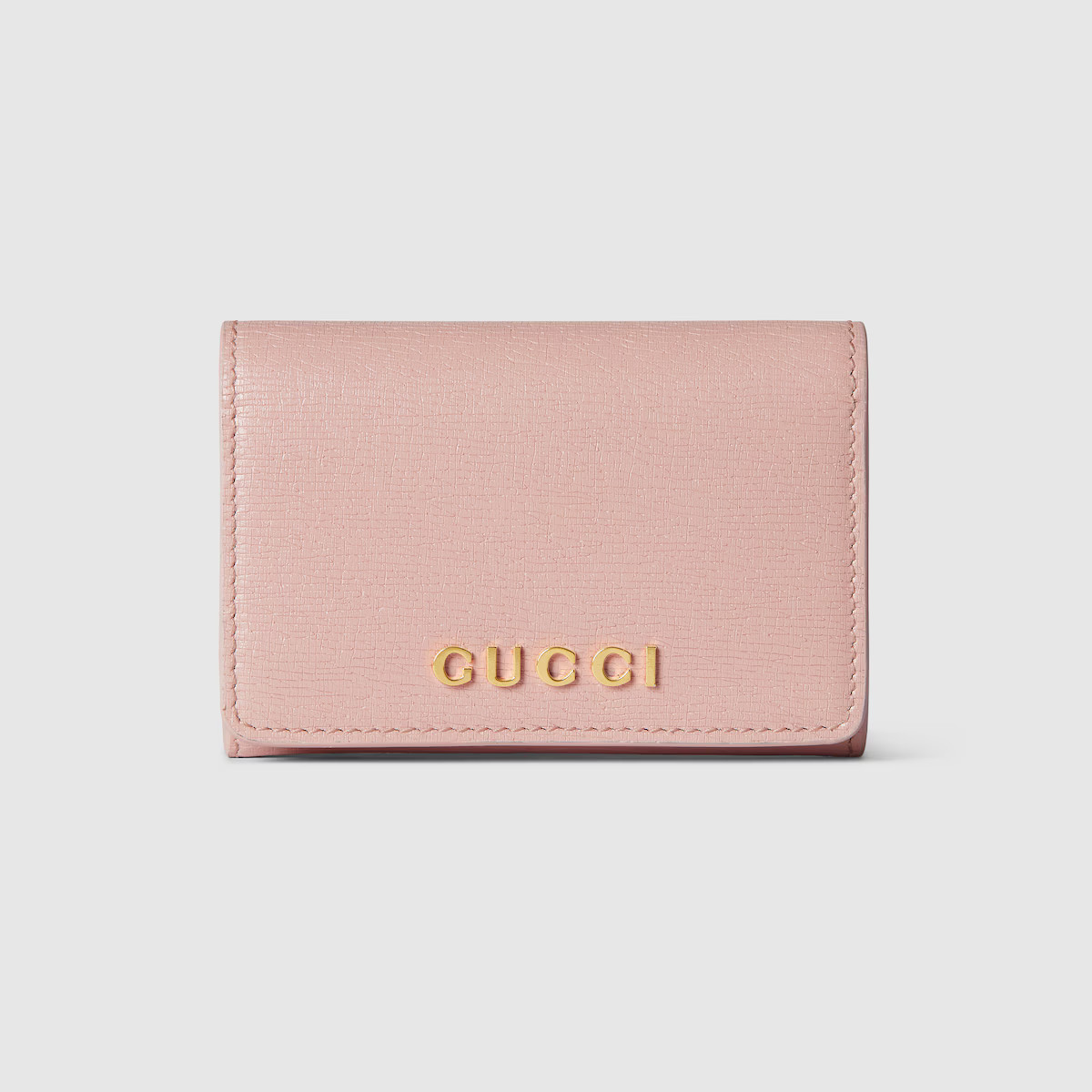 Gucci - Card case with Gucci script | Gucci (US)