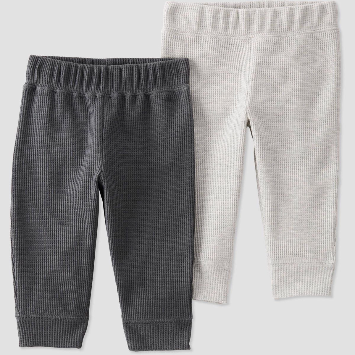 Little Planet by Carter’s Baby 2pk Thermal Pants - Gray | Target