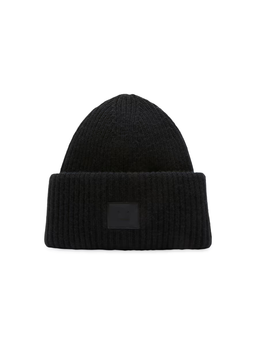 Pansy Ribbed Wool Blend Beanie | Saks Fifth Avenue