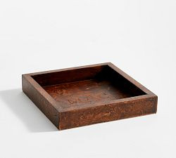Burlwood Catchall Tray | Pottery Barn (US)