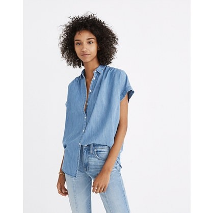 Central Shirt in Roberta Indigo | Madewell