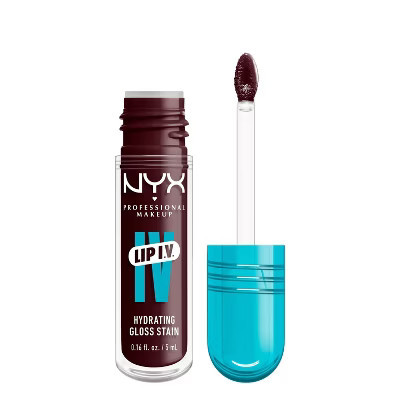 NYX Professional Makeup Lip IV Hydrating Lip Gloss Stain - Mauve N Moist - 0.16 fl oz | Target