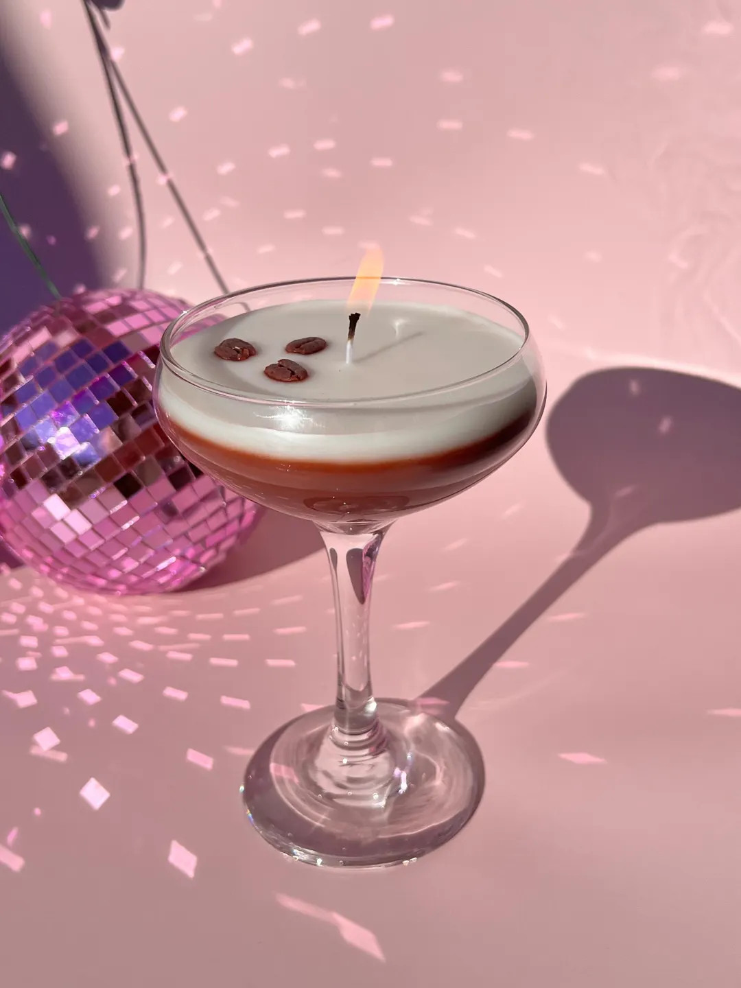 Espresso Martini Candle: Roasted Coffee Scent, Coupe Glass - Etsy | Etsy (US)