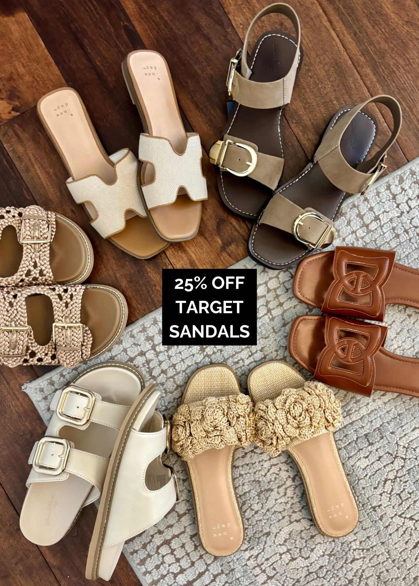 25% off target summer sandals under $50!

#LTKSaleAlert #LTKShoeCrush #LTKFindsUnder50