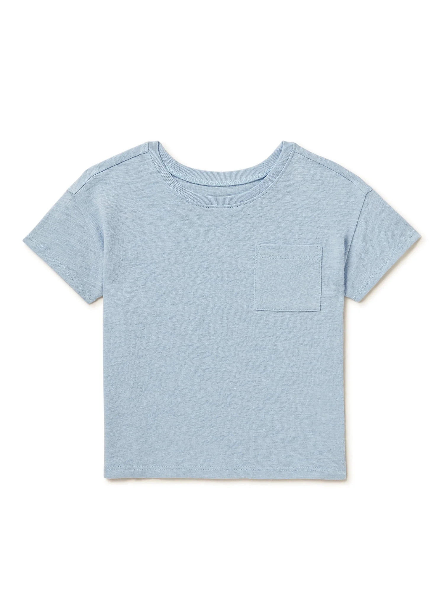 Garanimals Toddler Girls Short Sleeve Pocket Tee, Sizes 12 Months-5T | Walmart (US)