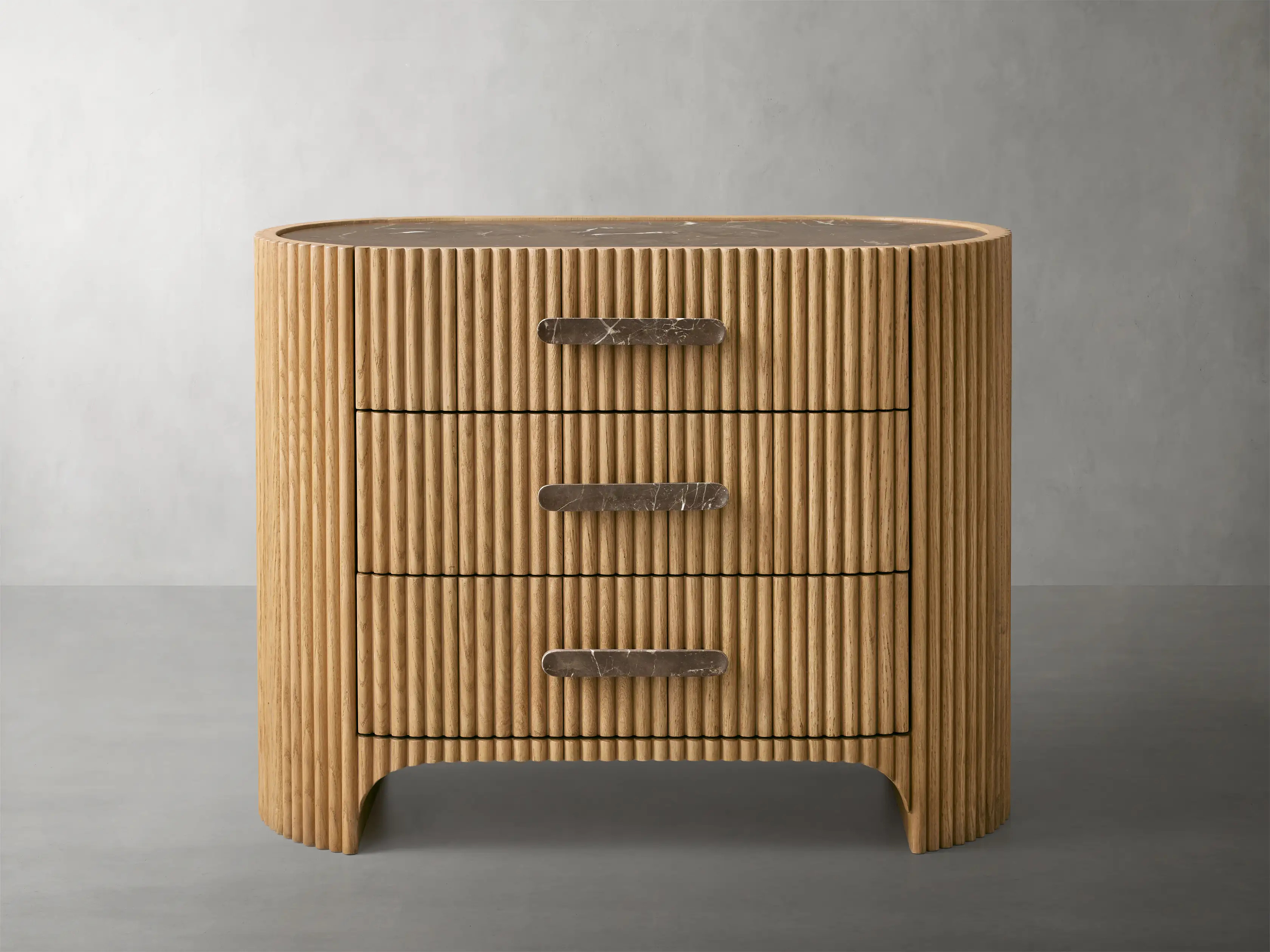 Astor Closed Nightstand | Arhaus