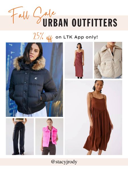 Puffer vest, sherpa, trousers all on sale at Urban Outfitters fall sale 

#LTKSale #LTKsalealert #LTKSeasonal