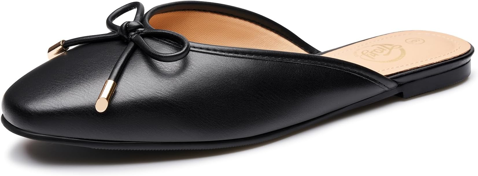 Trary Mules for Women 2024, Womens Mules Slip on Comfortable Bow Pointed Toe Womens Loafers, Back... | Amazon (US)