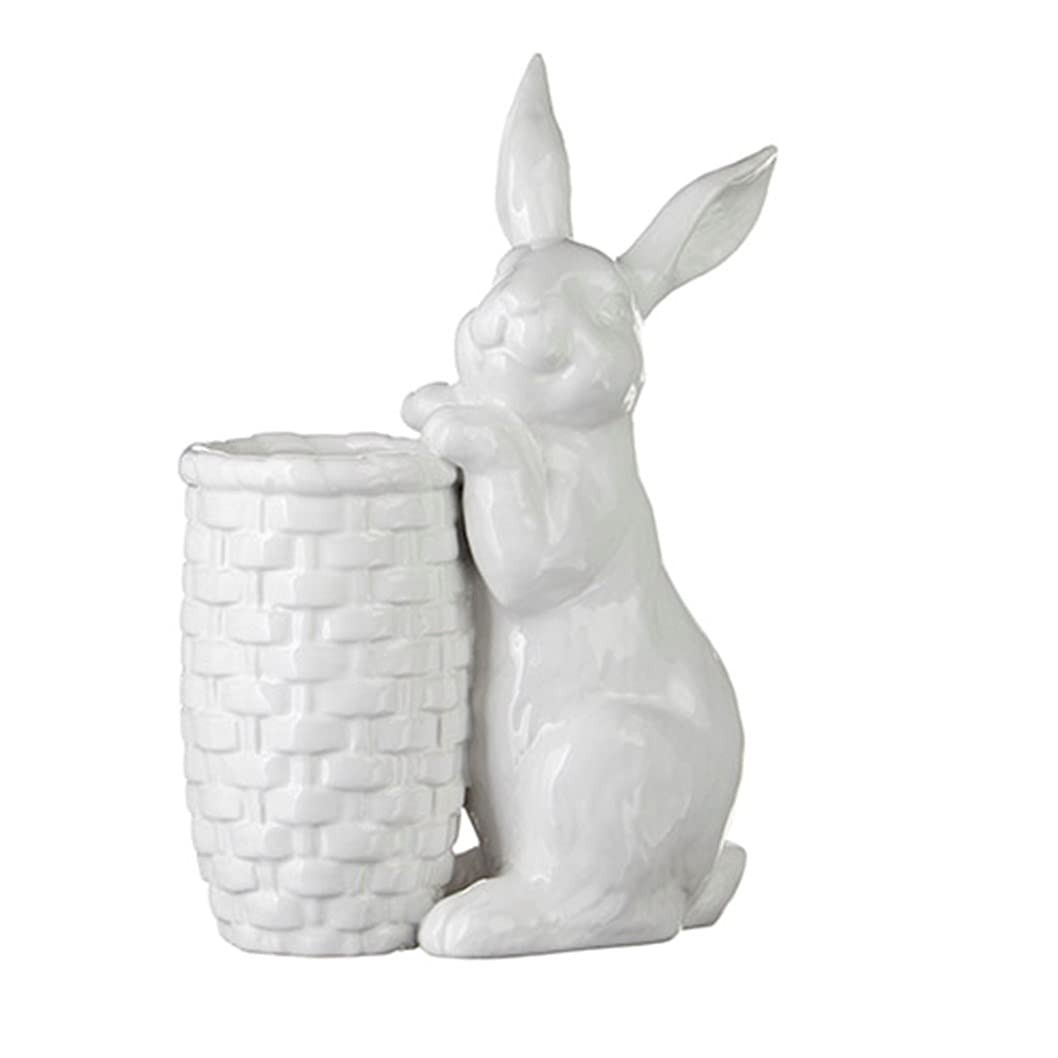 RAZ Imports 4201628 Bunny Bud Vase, 9.75-inch Height | Amazon (US)