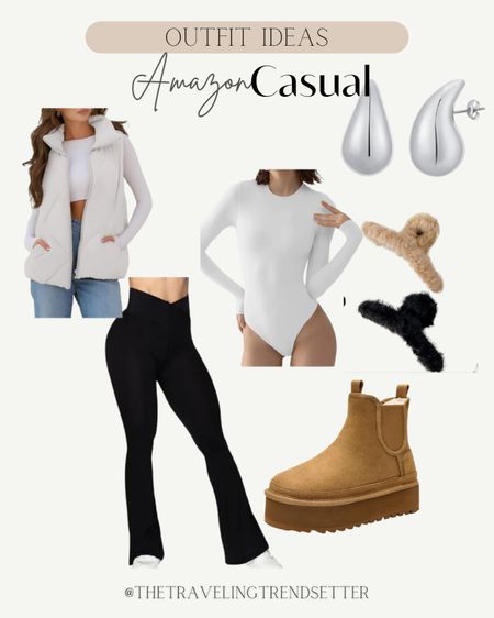 Amazon casual outfits - winter outfits Amazon, leisurewear, Amazon at leisure wear, yoga, pants, puffer vest, bodysuit, looks for less, outfits on a budget, winter tour, clips, jewelry, casual, loungewear, mom, bump, mom, to be, postpartum


#LTKbump #LTKmidsize #LTKfindsunder50