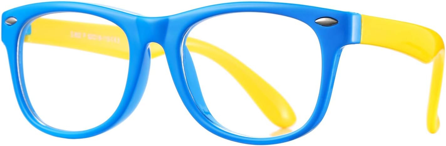 Pro Acme TPEE Rubber Flexible Kids Nerd Glasses Clear Lens Geek Fake for Costume (Age 3-10) | Amazon (US)