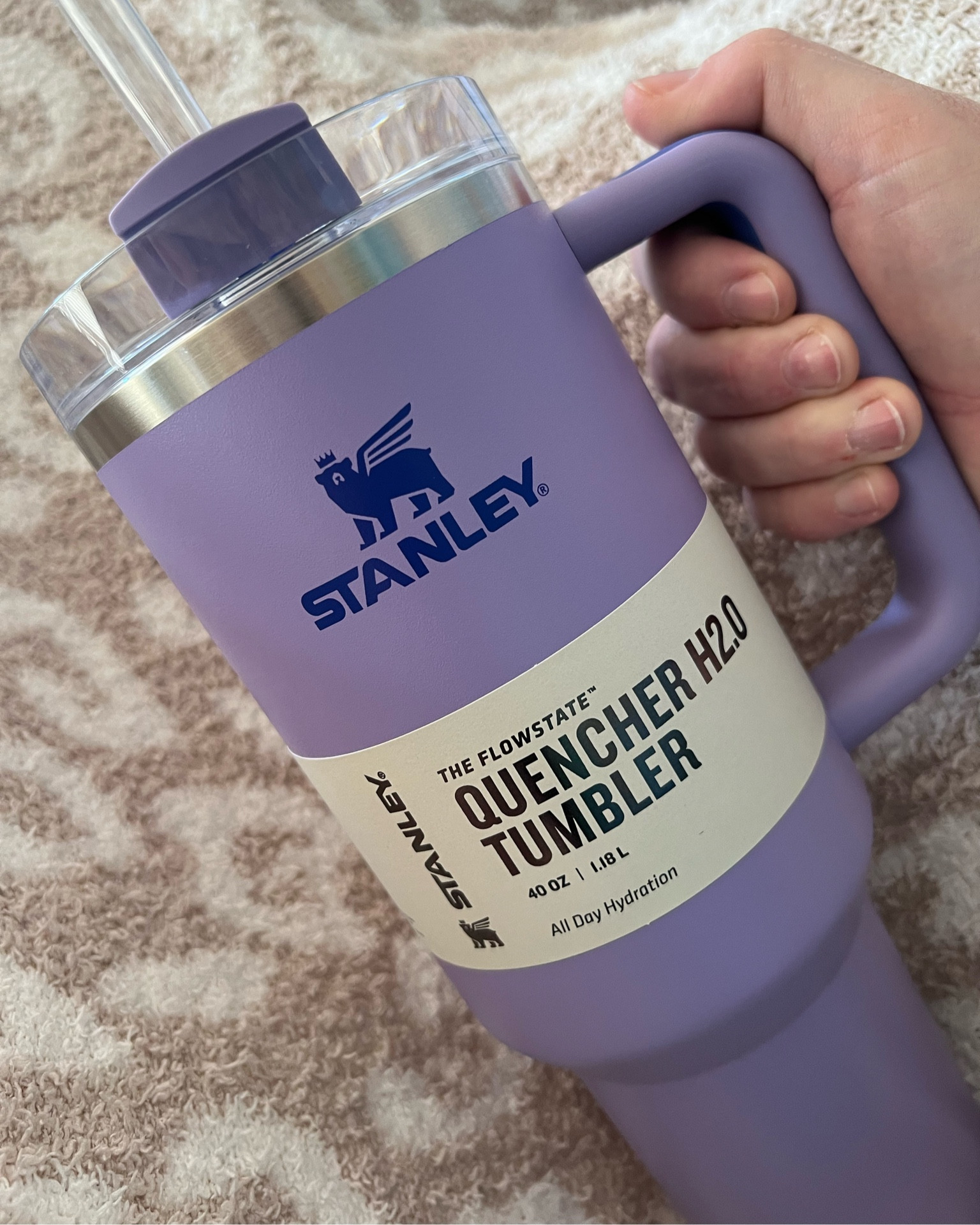 Stanley 30 oz. Quencher H2.0 FlowState Tumbler, Lavender