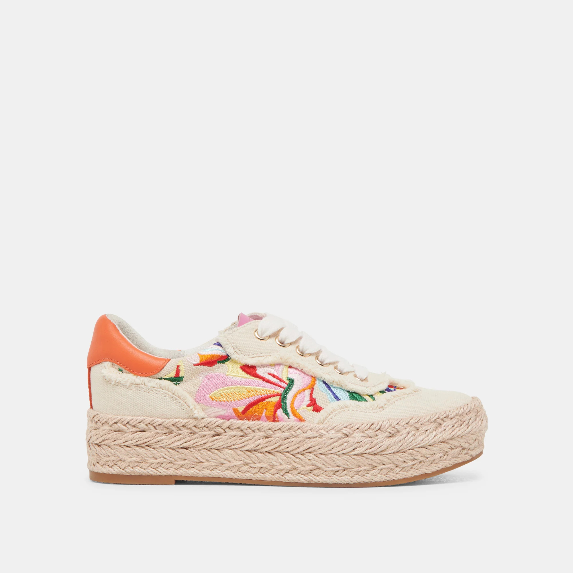 FREDY SNEAKERS FLORAL MULTI CANVAS | DolceVita.com