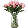 ALIERSA 10-Heads Tulips Artificial Flowers Arrangement Centerpiece Decoration Flowers for Wedding... | Amazon (US)