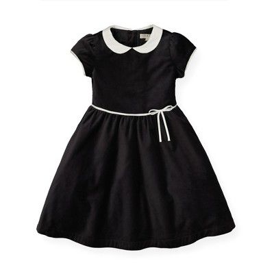 Hope & Henry Girls' Short Sleeve Special Occasion Peter Pan Collar Dress, Toddler | Target