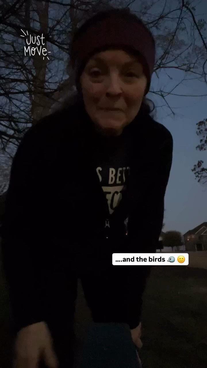 ….and the birds 🐦 🙂
A gorgeous day to move and pray and then be started on your way. Hey, I’m a poet.😉

Favorite active finds  here on my LTK. ￼ ￼

#LTKOver40 #LTKActive