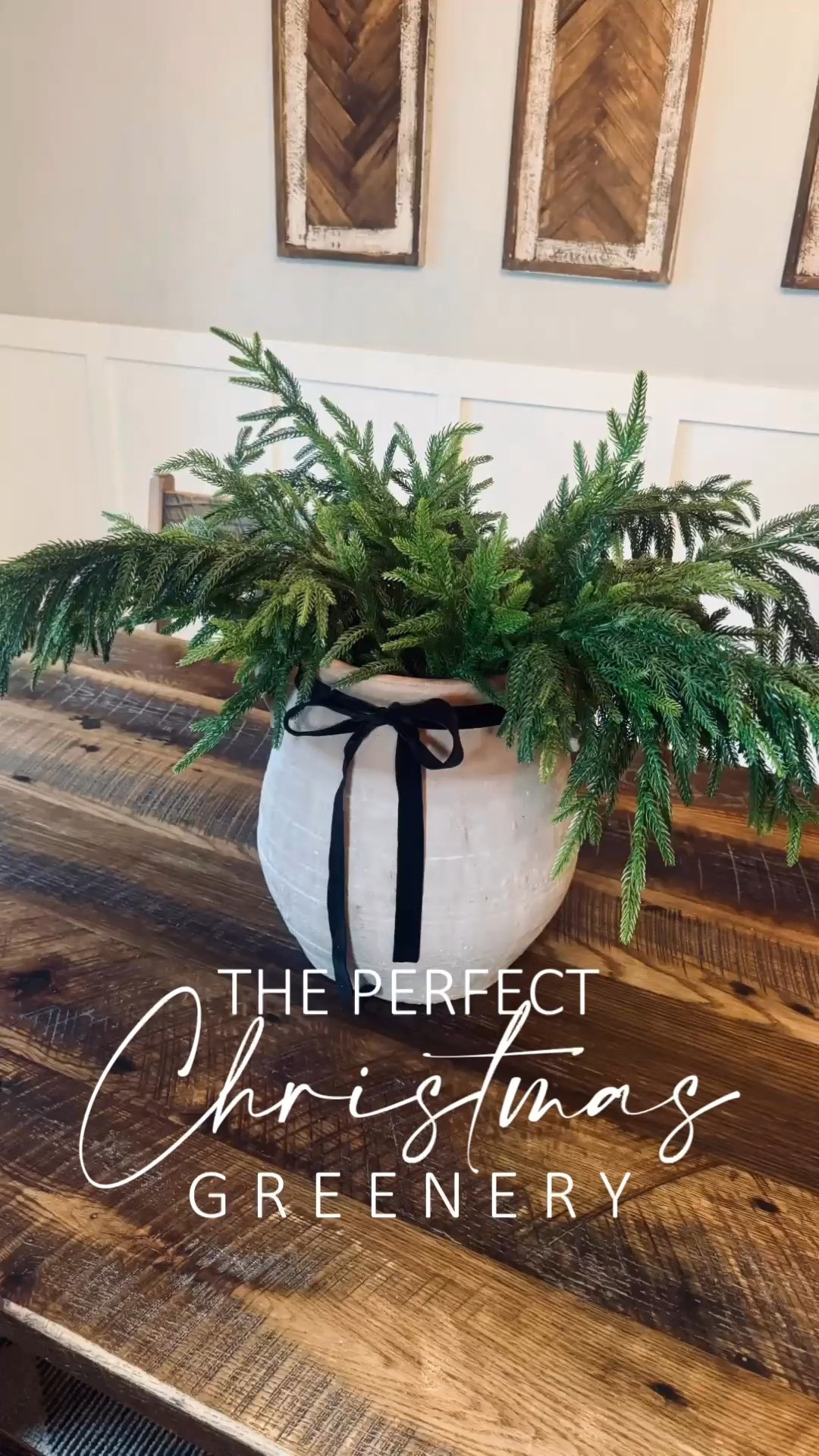 The most amazing greenery that I have found for my vases!  So soft and love the way it lays. 
Amazon, Amazon finds, Christmas greenery, dining table decor, Christmas centerpiece, pine

#LTKHome #LTKHoliday #LTKSeasonal