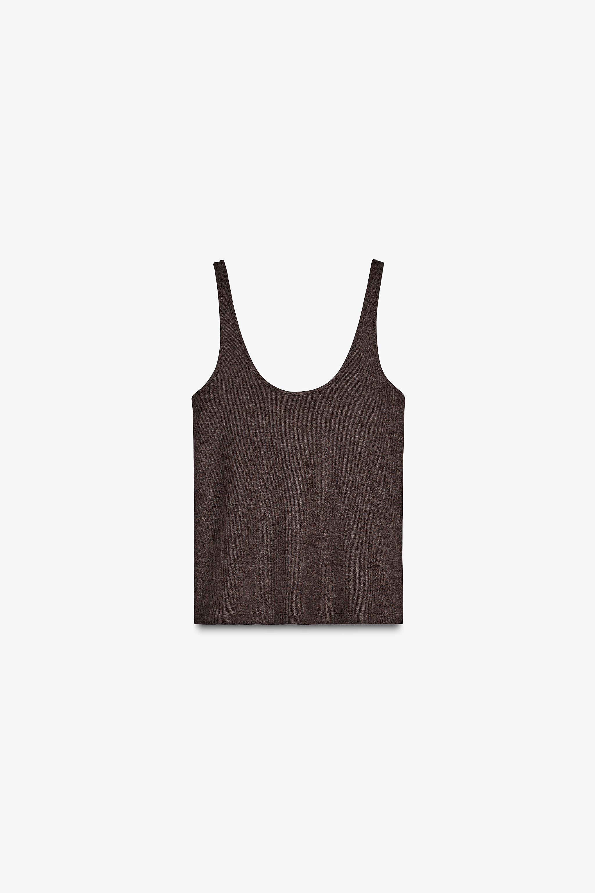 MINI RIBBED TOP | Zara UK