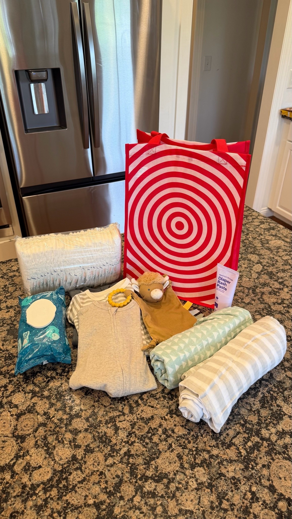 #TargetPartner sharing everything I picked up at target to pack a little baby bag for my bestie and her new baby! @Target @shop.ltk #liketkit