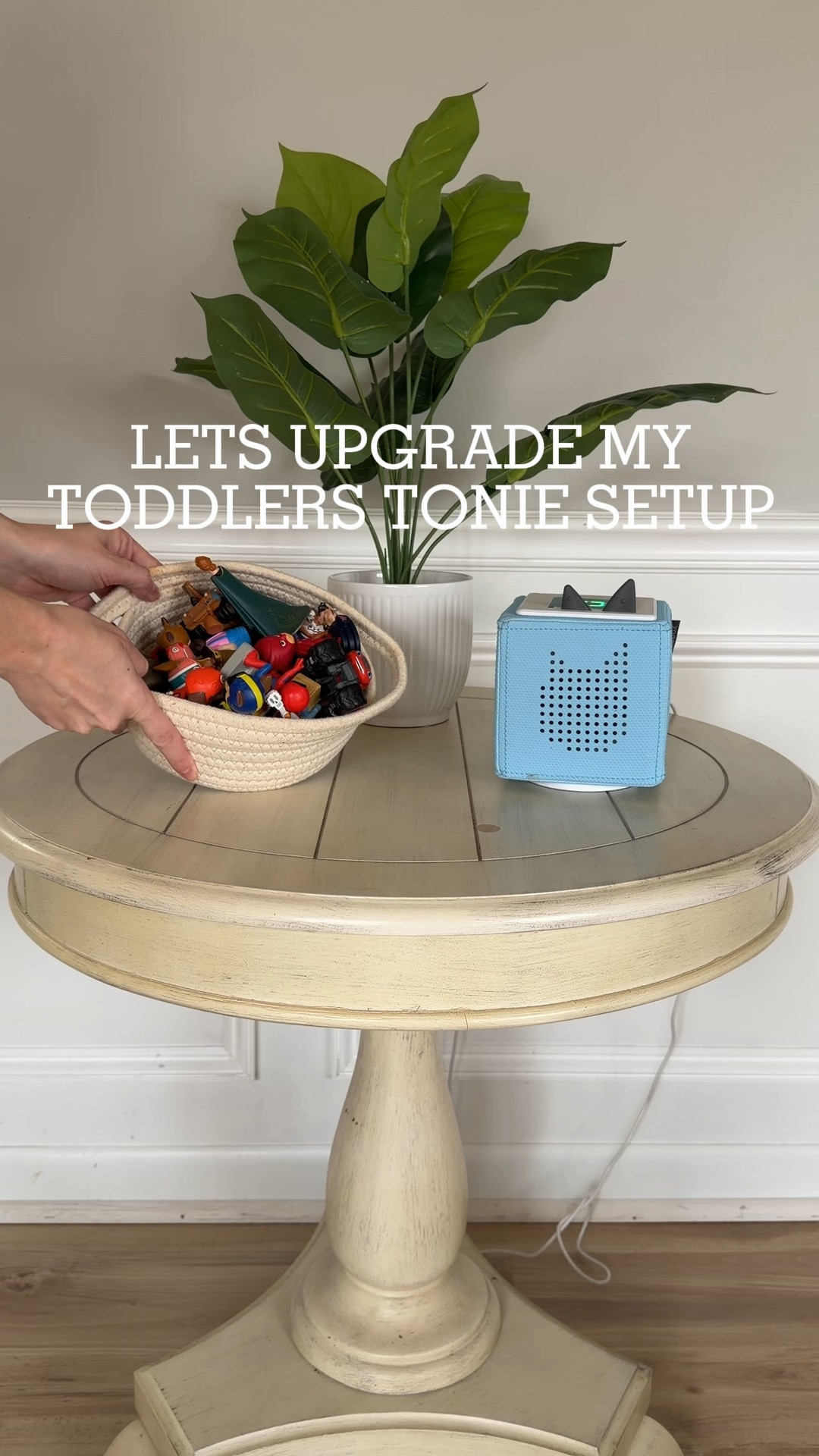 this rotating bookshelf is perfect for our tonie collection 😍

#LTKKids #LTKHome #LTKmomlife