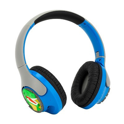 eKids Dinosaur Wireless Headphones for Kids – Blue (KD-B42DV23OLB) | Target