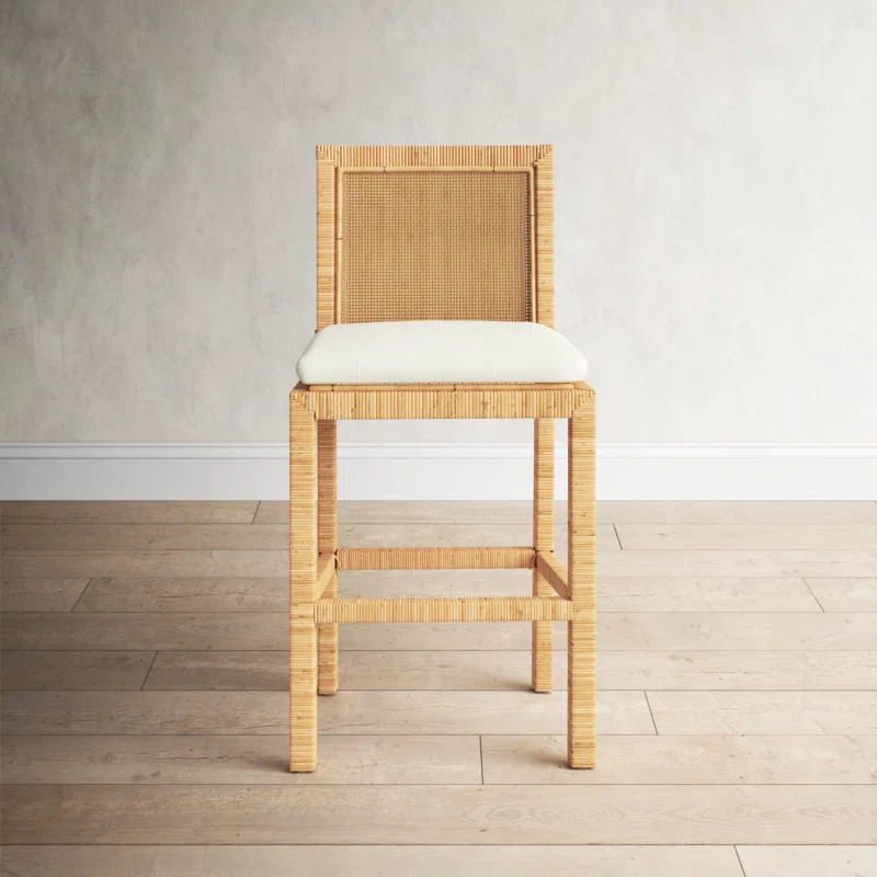 Mariah Solid Wood 29.53" Bar Stool | Wayfair North America