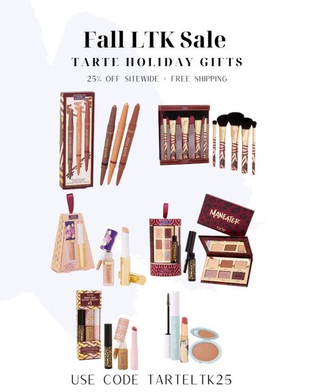 Don’t miss out on this amazing Tarte discount!! LTK users can shop my skincare and makeup faves and receive 25% off the entire site from 9/18 thru 9/20. 

Treat yourself to some new mascaras, bronzers, moisturizers and more - or get some early holiday gifts! Use code TARTELTK25. You must shop through the LTK app to get the discount.  #LTKGiftGuide

#LTKSale #LTKbeauty #LTKGiftGuide