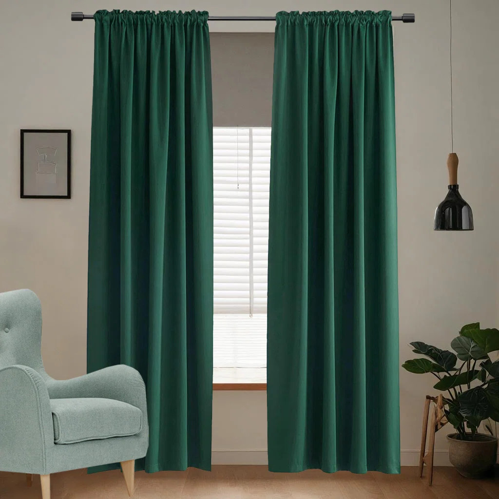 changyixing Room Darkening Curtains，2 Panels Set | Wayfair | Wayfair North America