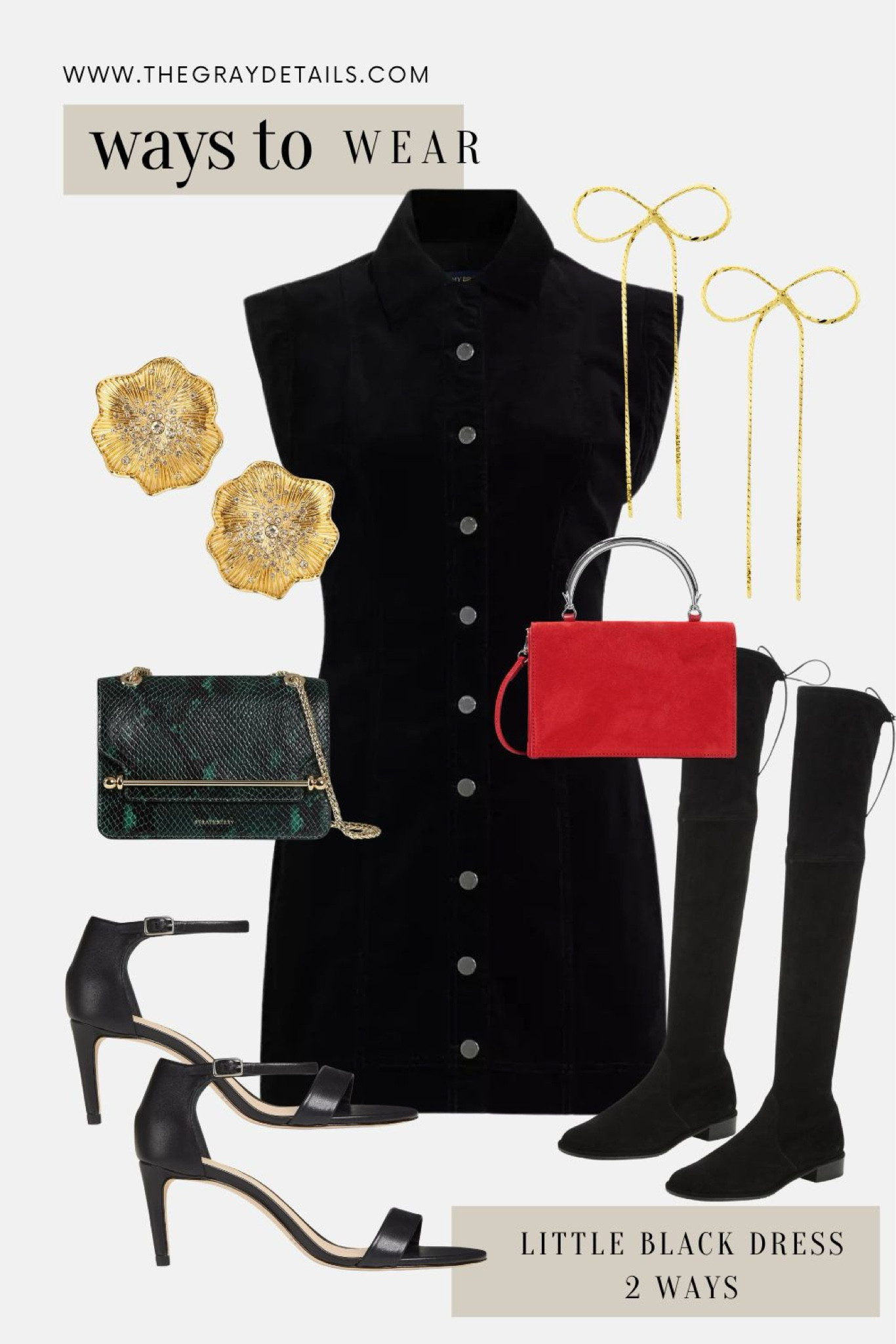 Ways to wear this little black dress from fall to winter @saks #saks #sakspartner

#LTKShoeCrush #LTKFallSale #LTKParties