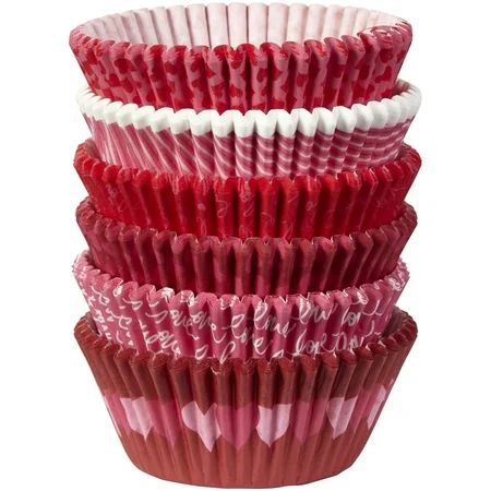 Wilton Assorted Valentine's Day Cupcake Liners, 150-Count | Walmart (US)