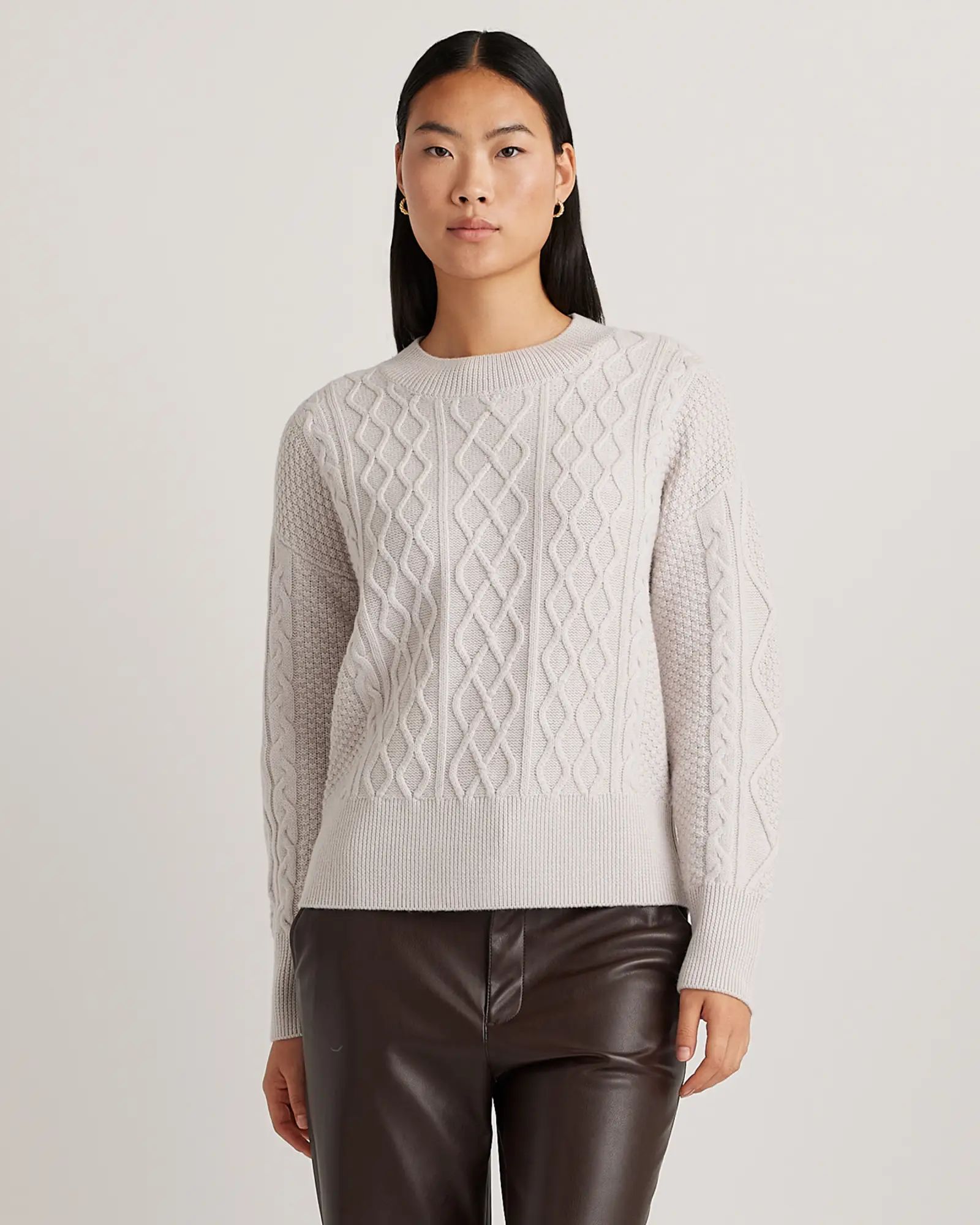 Australian Merino Wool Cable Sweater | Quince