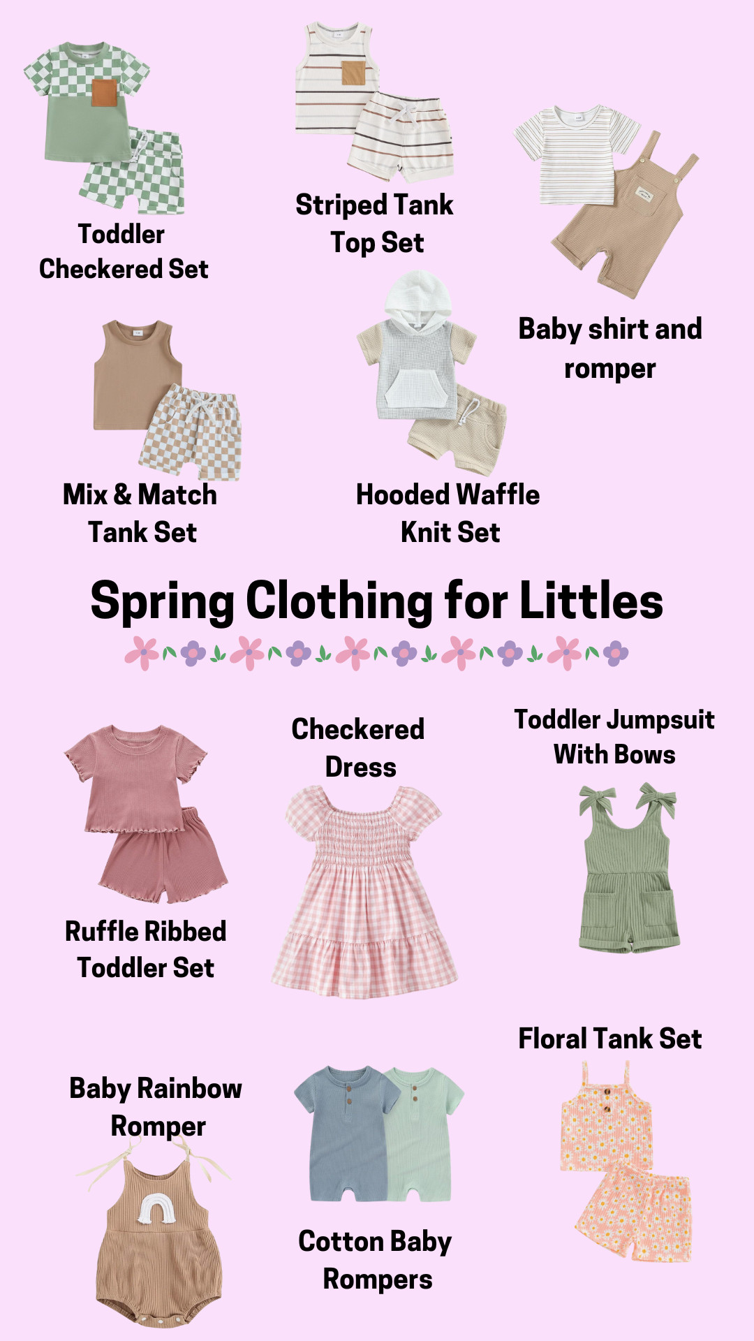 Spring is right around the corner! Currently stocking up on cute spring clothes for the little ones!  

 #LTKBaby #LTKKids #LTKFamily