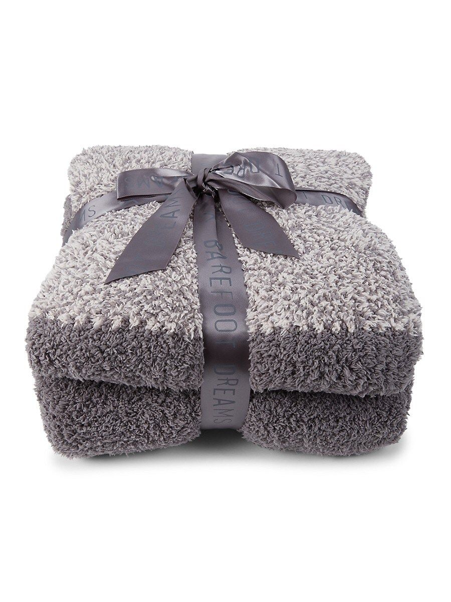 Barefoot Dreams Cozy Chic Blanket - Graphite | Saks Fifth Avenue OFF 5TH