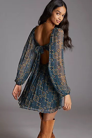 Let Me Be Babydoll Mini Dress | Anthropologie (US)
