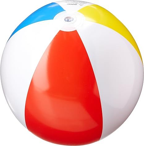 Intex FBA_59020Ep 3 Pack Glossy Panel Colorful Beach Ball Inflatable Pool, 20" | Amazon (US)