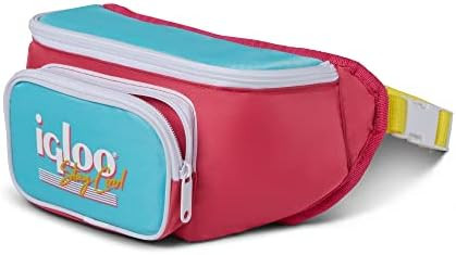 Igloo 90s Retro Collection Fanny Pack Portable Cooler with Front Pocket and Adjustable Waist Stra... | Amazon (US)