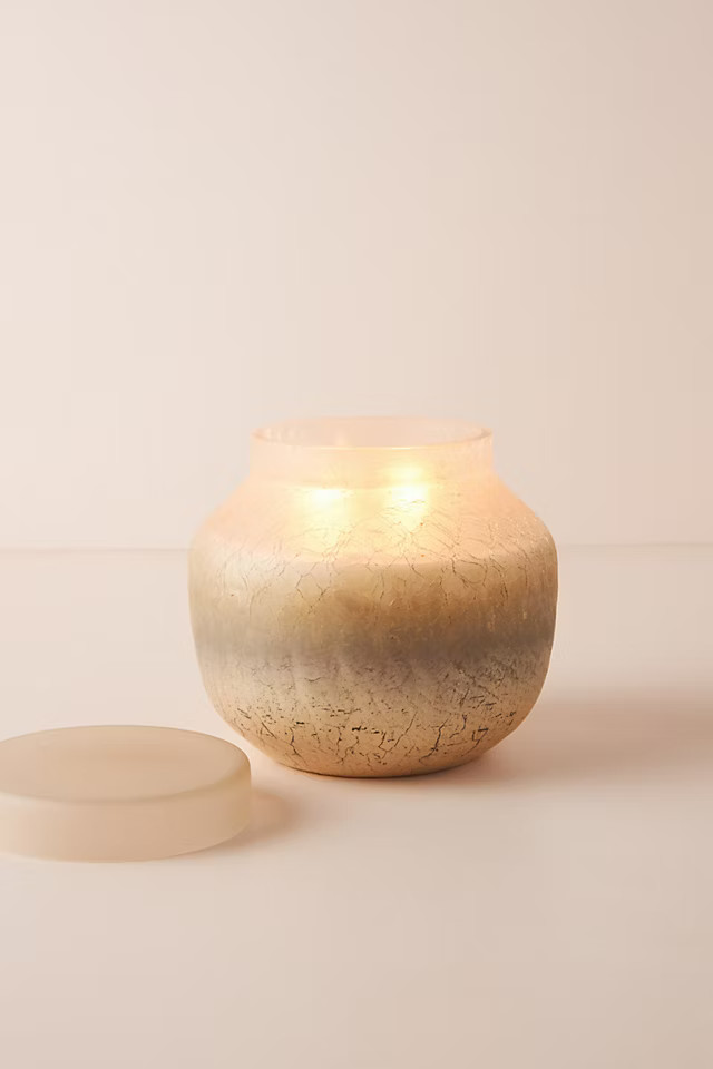 Strata Glass Candle | Anthropologie (US)