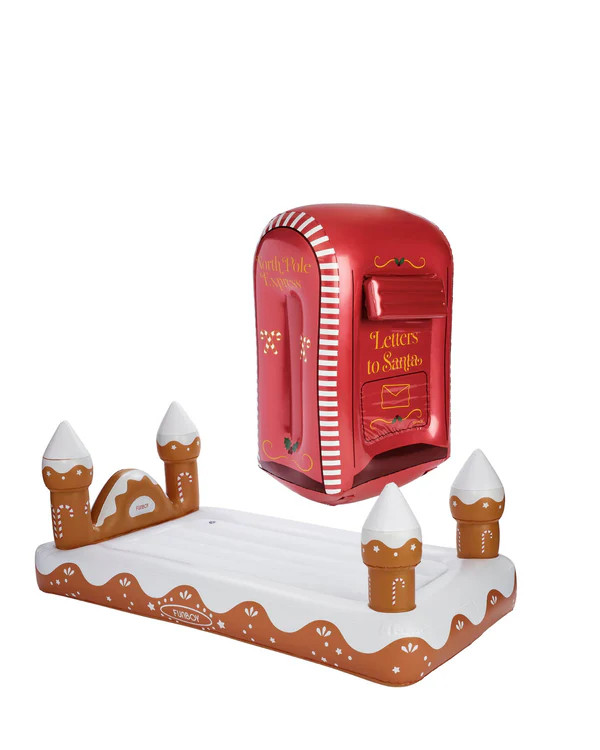 Santa's Sweet Delivery Bundle
                      Santa's Mailbox + Gingerbread Bed | FUNBOY