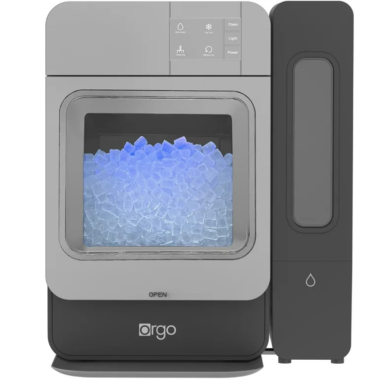 Orgo Products The Sonic Countertop Ice Maker, Nugget Ice Types, 33 lbs of Ice, Charcoal | Walmart (US)