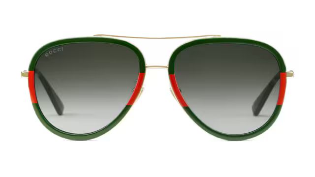 Gucci Aviator metal sunglasses | Gucci (US)