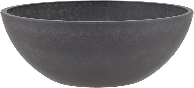 PSW Arcadia Products, Centerpiece Bowl, Fairy Garden Planter M30DC, 12 Inch, Dark Charcoal | Amazon (US)